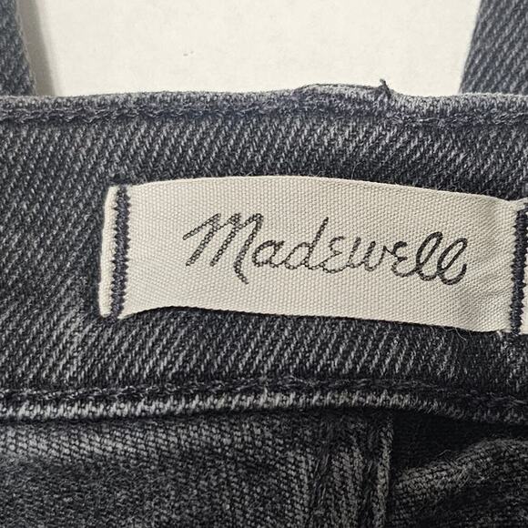 MADEWELL Cali Demi-Boot Jeans in Bayland Wash: Raw-Hem Edition Size 28 - Picture 6 of 10